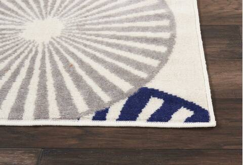 Nourison Grafix White Runner 23 X 76 Area Rug 805-113393 Image 4