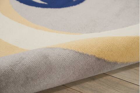 Nourison Grafix Grey 53 X 73 Area Rug 805-113394 Image 2