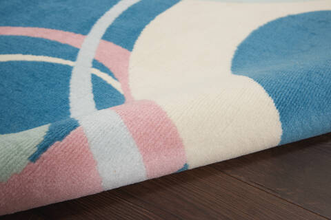 Nourison Grafix Blue 39 X 59 Area Rug 805-113397 Image 2