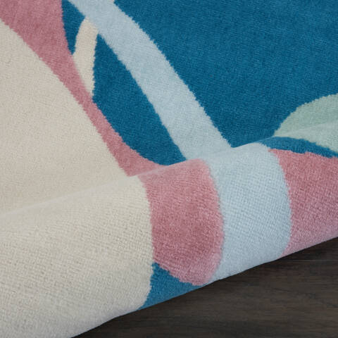 Nourison Grafix Blue 710 X 910 Area Rug 805-113401 Image 2