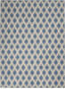 Nourison Grafix Blue 53 X 73 Area Rug  805-113404 Thumb 0