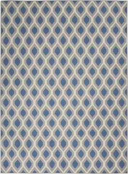 Nourison Grafix Blue 5'3" X 7'3" Area Rug  805-113404