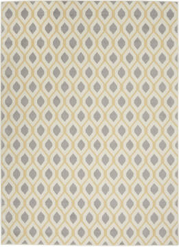 Nourison Grafix White 5'3" X 7'3" Area Rug  805-113406