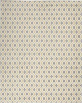 Nourison Grafix White Rectangle 8x10 ft Polypropylene Carpet 113407