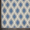 Nourison Grafix Blue Runner 23 X 76 Area Rug 805-113410 Thumb 1