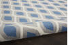 Nourison Grafix Blue Runner 23 X 76 Area Rug 805-113410 Thumb 2