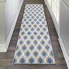 Nourison Grafix Blue Runner 23 X 76 Area Rug 805-113410 Thumb 3