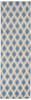 Nourison Grafix Blue Runner 23 X 76 Area Rug 805-113410 Thumb 0