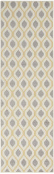 Nourison Grafix White Runner 2'3" X 7'6" Area Rug  805-113411