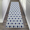 Nourison Grafix White Runner 23 X 76 Area Rug 805-113412 Thumb 3