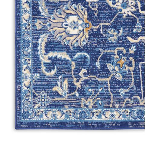 Nourison Grafix Blue 53 X 73 Area Rug 805-113413 Image 5