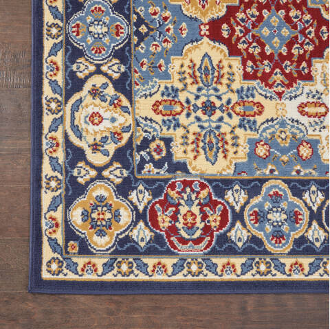 Nourison Grafix Multicolor 53 X 73 Area Rug 805-113415 Image 1