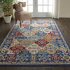 Nourison Grafix Multicolor 53 X 73 Area Rug  805-113415 Thumb 3