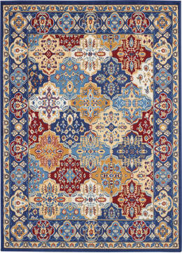 Nourison Grafix Multicolor 5'3" X 7'3" Area Rug  805-113415