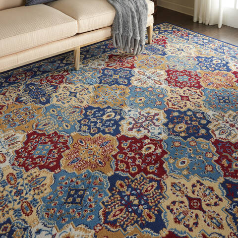 Nourison Grafix Multicolor 710 X 910 Area Rug 805-113416 Image 4