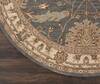 Nourison India House Blue Round 60 X 60 Area Rug 805-113420 Thumb 1