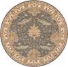 Nourison India House Blue Round 60 X 60 Area Rug 805-113420 Thumb 0