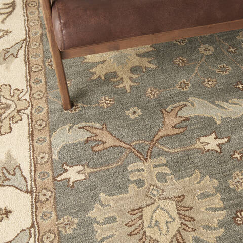 Nourison India House Blue 90 X 120 Area Rug 805-113421 Image 4