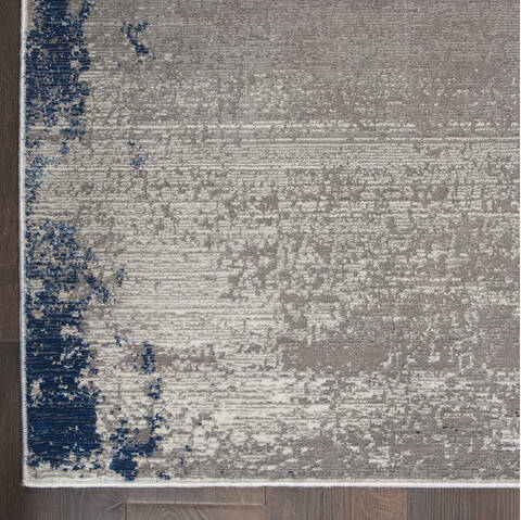 Nourison Imprints Grey 80 X 100 Area Rug 805-113426 Image 1