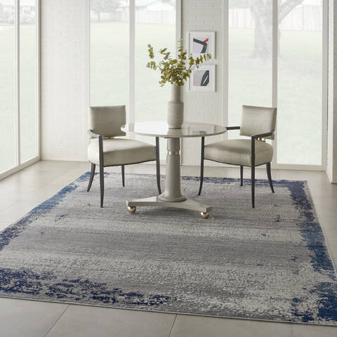 Nourison Imprints Grey 80 X 100 Area Rug 805-113426 Image 5
