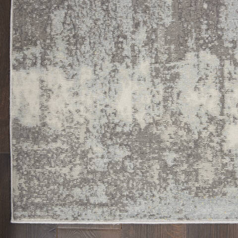 Nourison Imprints Grey 40 X 60 Area Rug 805-113427 Image 1