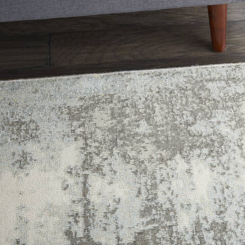 Nourison Imprints Grey 40 X 60 Area Rug 805-113427 Image 4