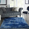 Nourison Imprints Blue 40 X 60 Area Rug 805-113433 Thumb 3