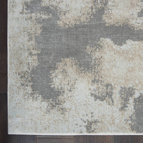 Nourison Imprints Grey 80 X 100 Area Rug 805-113440 Image 1
