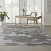 Nourison Imprints Grey 80 X 100 Area Rug  805-113440 Thumb 3