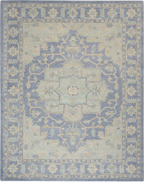 Nourison Jazmine Blue 7'9" X 9'9" Area Rug  805-113446