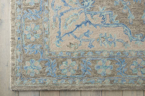 Nourison Jazmine Grey 53 X 75 Area Rug 805-113451 Image 1