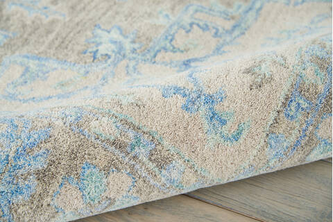 Nourison Jazmine Grey 53 X 75 Area Rug 805-113451 Image 2