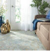 Nourison Jazmine Grey 53 X 75 Area Rug 805-113451 Thumb 6