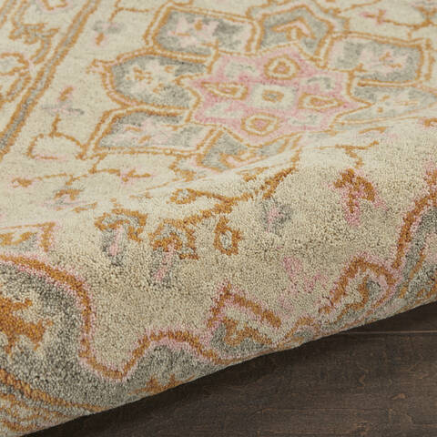 Nourison Jazmine Grey Runner 23 X 100 Area Rug 805-113455 Image 2