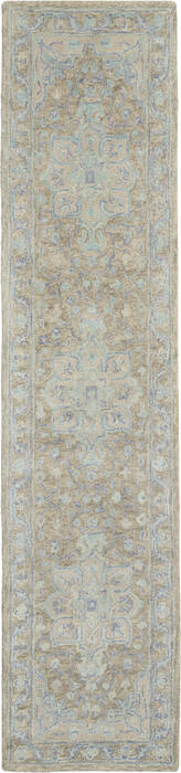 Nourison Jazmine Grey Runner 23 X 100 Area Rug 805-113456 Image 0