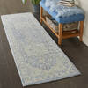 Nourison Jazmine Blue Runner 23 X 80 Area Rug  805-113457 Thumb 3