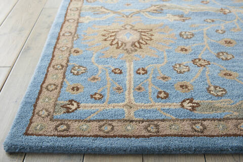 Nourison Jazmine Blue 53 X 75 Area Rug 805-113460 Image 5