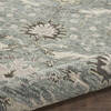 Nourison Jazmine Grey 79 X 99 Area Rug  805-113464 Thumb 2