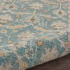 Nourison Jazmine Blue Runner 23 X 80 Area Rug 805-113469 Thumb 2