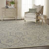 Nourison Jazmine Beige 79 X 99 Area Rug  805-113471 Thumb 5