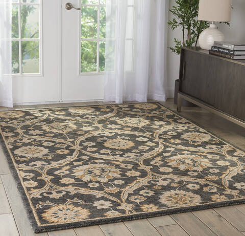 Nourison Jazmine Blue 53 X 75 Area Rug 805-113473 Image 6