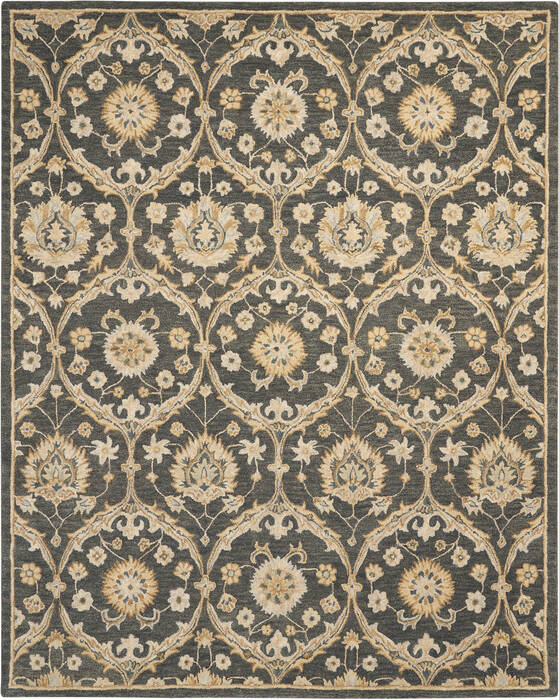 Nourison Jazmine Blue 79 X 99 Area Rug 805-113474 Image 0