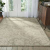 Nourison Jazmine Grey 53 X 75 Area Rug  805-113476 Thumb 3