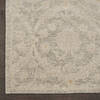 Nourison Jazmine Grey 79 X 99 Area Rug  805-113477 Thumb 1