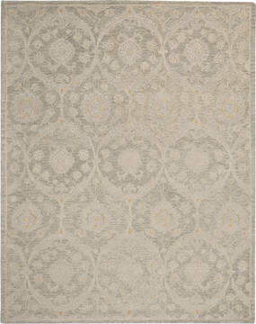 Nourison Jazmine Grey 7'9" X 9'9" Area Rug  805-113477