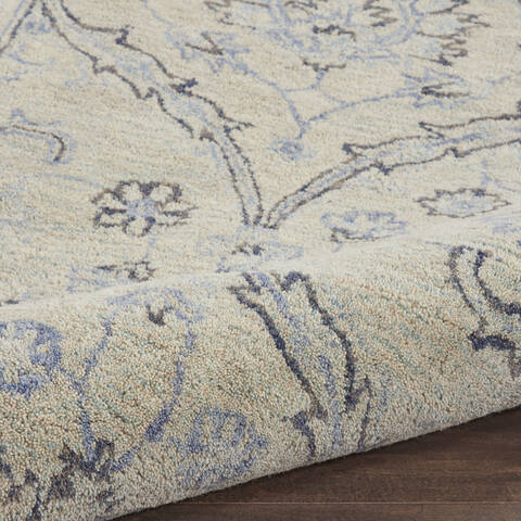 Nourison Jazmine Beige Runner 23 X 100 Area Rug 805-113479 Image 2