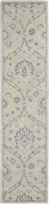 Nourison Jazmine Beige Runner 23 X 100 Area Rug 805-113479 Image 0