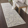 Nourison Jazmine Beige Runner 23 X 100 Area Rug  805-113479 Thumb 3