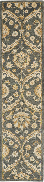 Nourison Jazmine Blue Runner 23 X 100 Area Rug 805-113480 Image 0