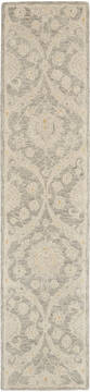 Nourison Jazmine Grey Runner 2'3" X 10'0" Area Rug  805-113481